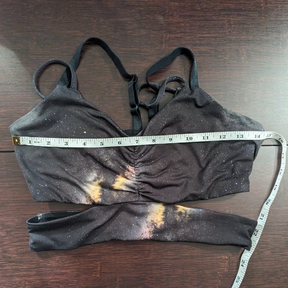 Handful Cut-Out Galaxy Sports Bra - Picture 5 of 6